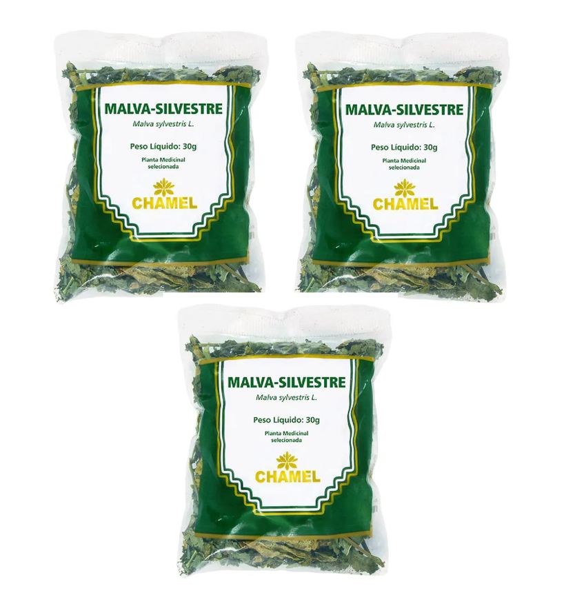 Chamel Kit 03 Pacote de Chá Malva Silvestre 30g
