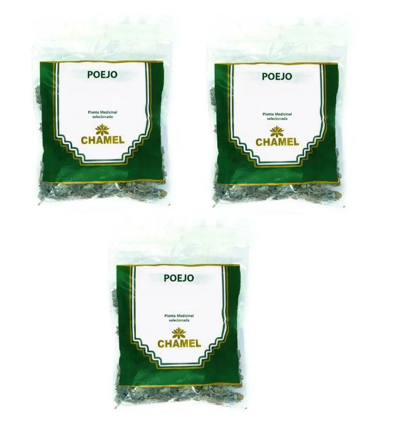 Chamel Kit 03 Pacote de Chá de Poejo 30g