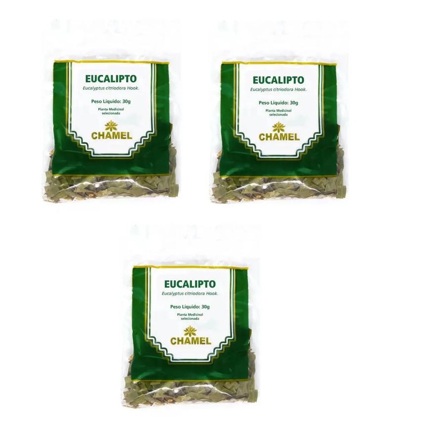 Chamel Kit 03 Pacote de Chá de Eucalipto 30g