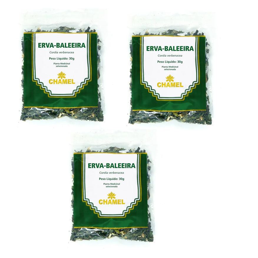 Chamel Kit 03 Pacote de Chá de Erva Baleeira 30g