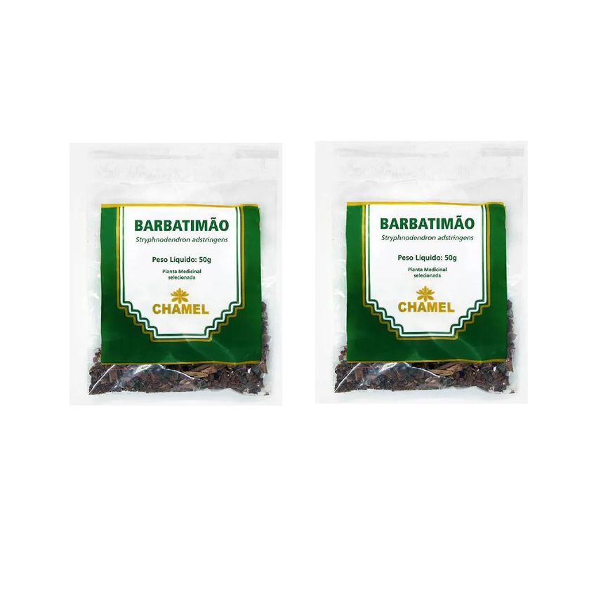 Chamel Kit 02 Pacote de Chá de Barbatimão 50g