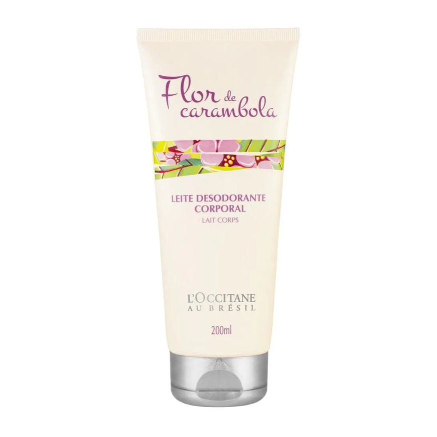 L'Occitane Leite Desodorante Corporal Flor de Carambola Loccitane Au Brésil 200ml
