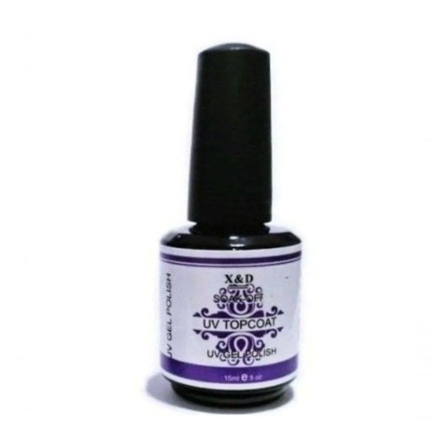 X&D Top Coat Selante 15ml Extra Brilho Xd Led Uv Unhas