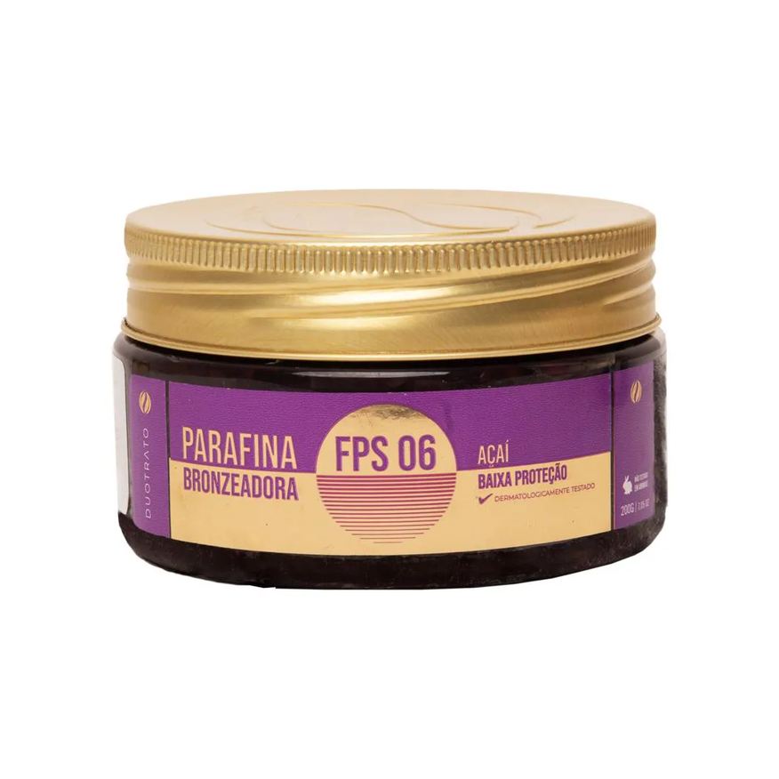 Duotrato Parafina Bronzeadora 200g - Açai