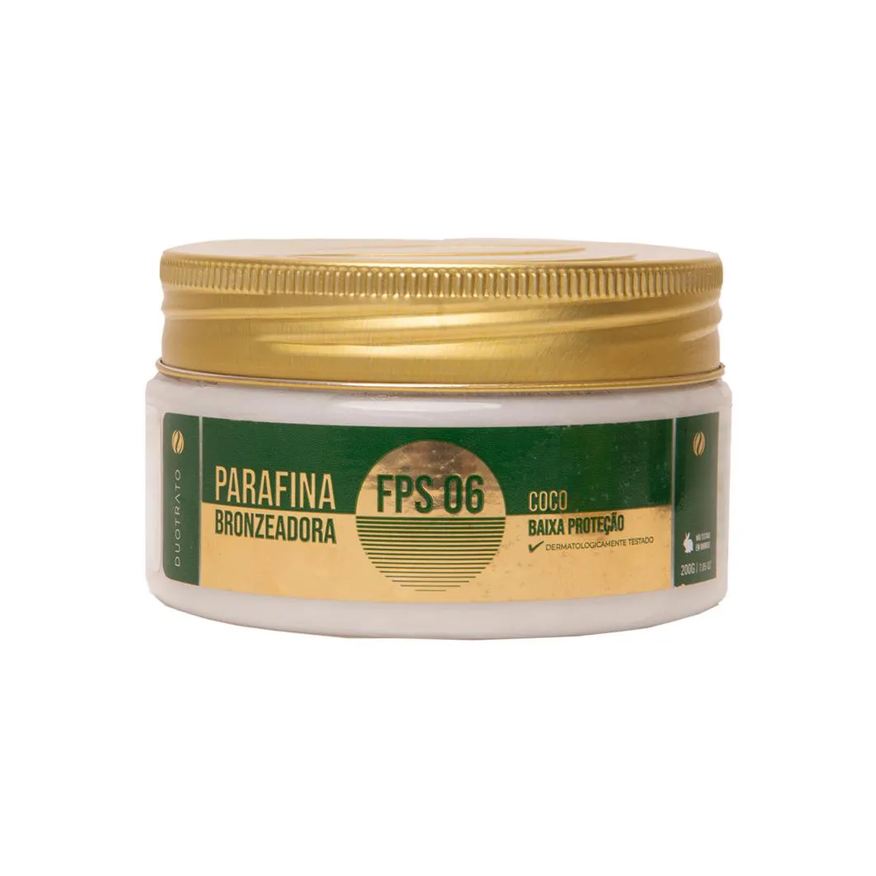 Duotrato Parafina Bronzeadora 200g - Coco