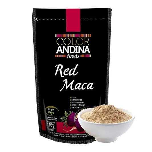 Color Andina Maca Peruana Red (vermelha), Food, 100g