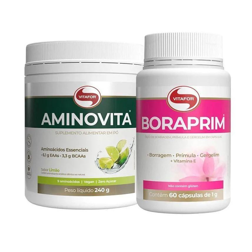 VITAFOR KIT AMINOVITA + BORAPRIM 60 CáPSULAS