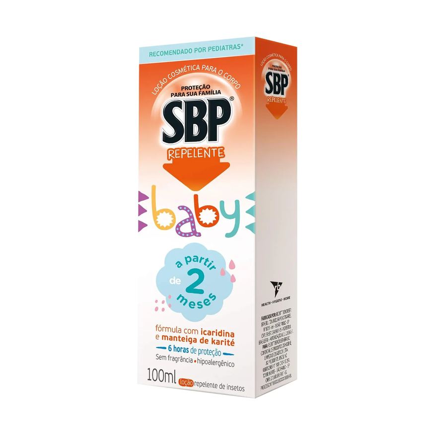 Repelentes Kit Spray Repelex Family Care 100ml + Loção Infantil SBP Baby Icaridina Sem Fragrância 100ml
