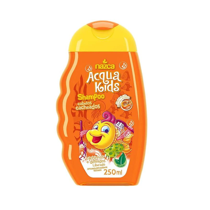 Nazca Shampoo Acqua Kids Cabelos Chacheados 250ml