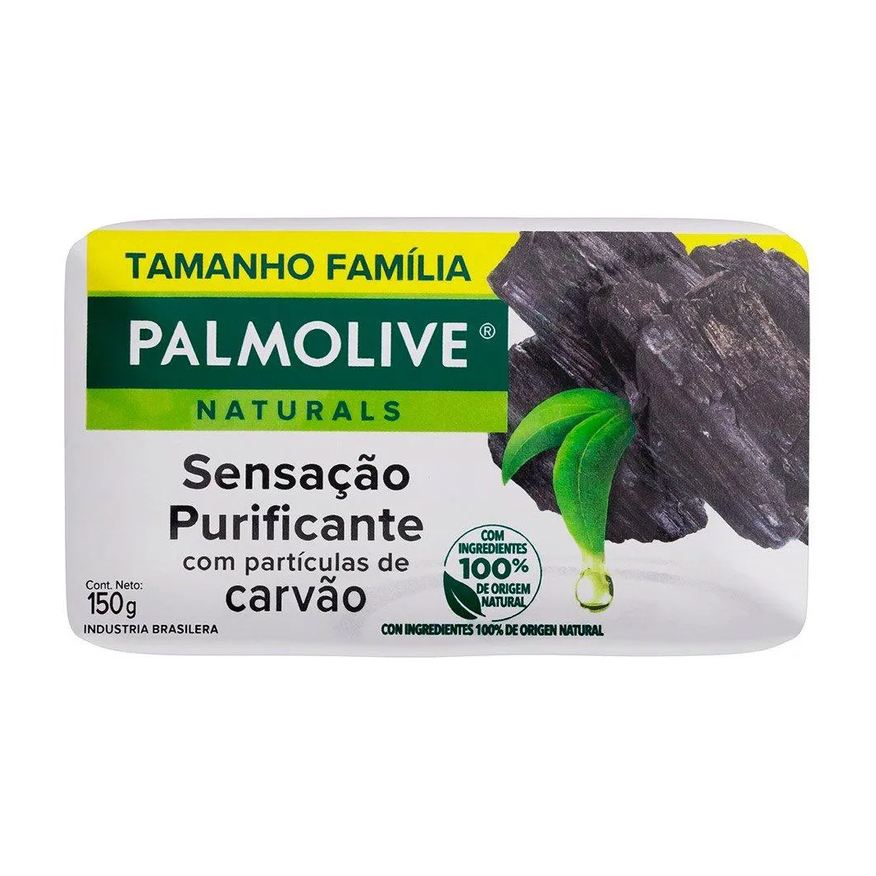 Palmolive Sabonete Naturals Sensação Purificante 150g Embalagem com 12 unidades