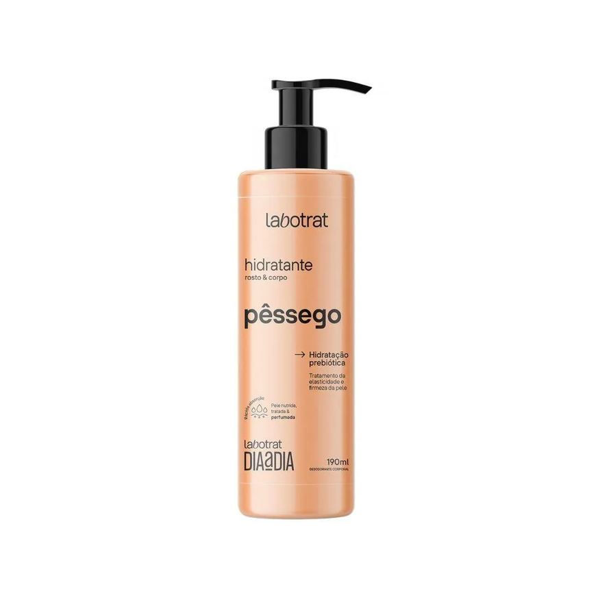 Labotrat Hidratante Rosto e Corpo Pêssego Dia a Dia 190ml