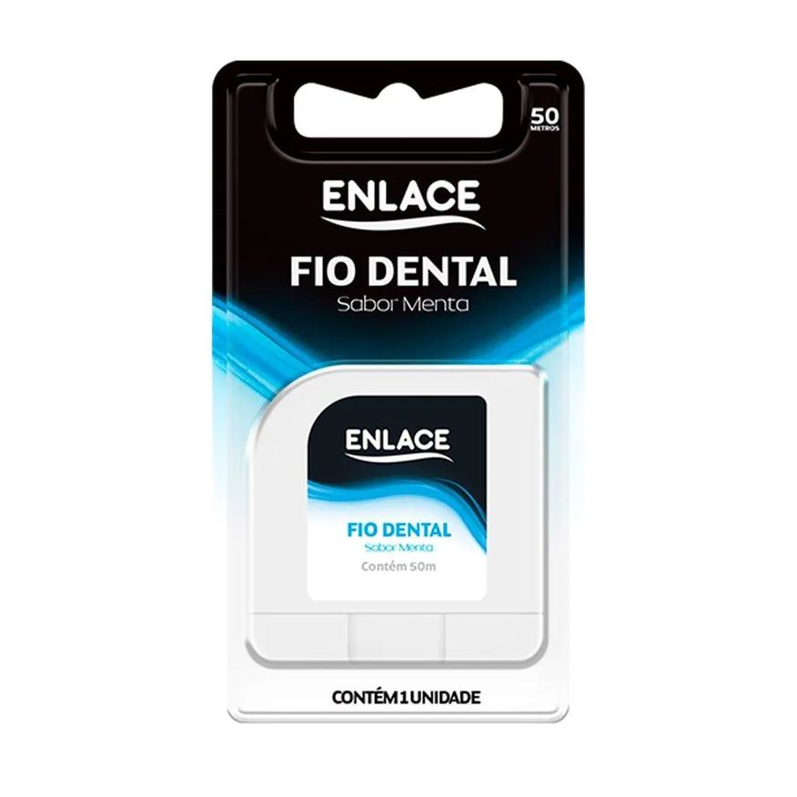 Enlace Fio Dental 50m - Embalagem com 12 unidades
