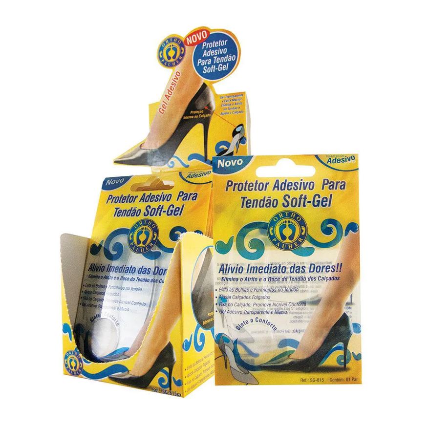Ortho Pauher PROTETOR ADESIVO PARA TENDãO SOFT GEL SG 815 ORTHOPAUHER