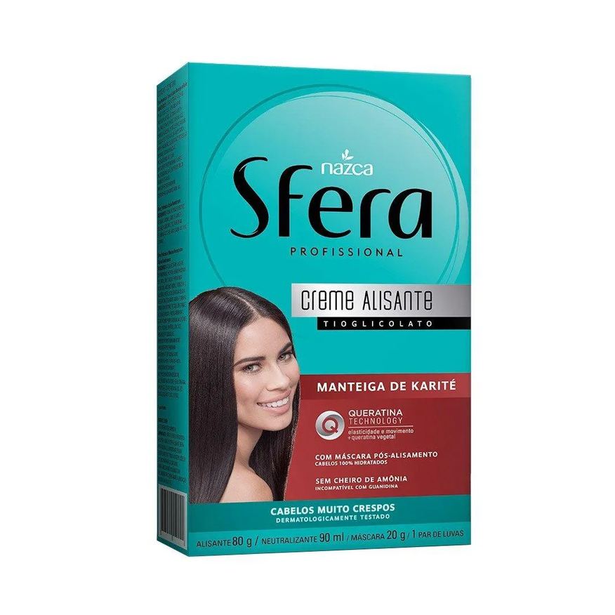 Sfera Alisante em Creme Manteiga de Karité/queratina
