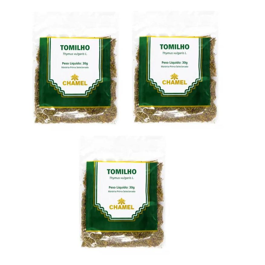 Chamel Kit 03 Pacote de Chá de Tomilho 30g