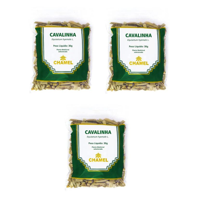 Chamel Kit 03 Pacote de Chá Cavalinha 30g