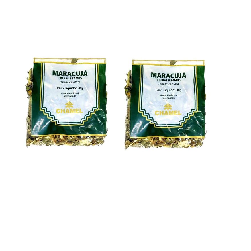 Chamel Kit 02 Pacote de Chá de Maracujá 30g