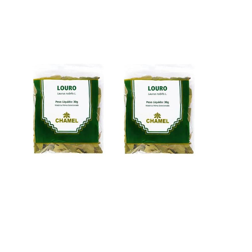 Chamel Kit 02 Pacote de Chá de Louro 30g