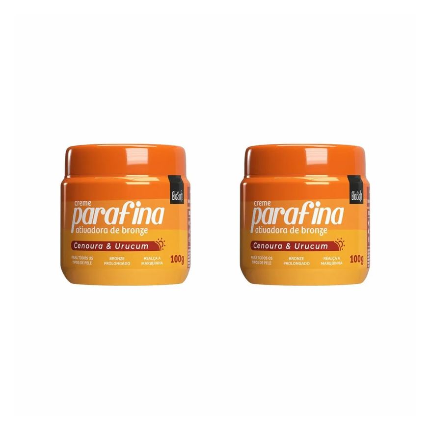 Bio Soft 2 Parafina Ativadora Acelerador de Bronze Marquinha Biquini