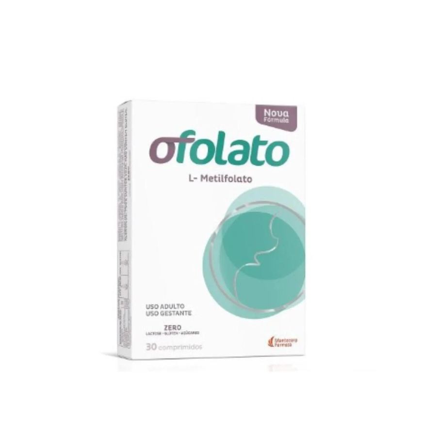 Mantecorp Polivitamínico Ofolato L-Metilfolato de Calcio para Gestantes - 30Cpr