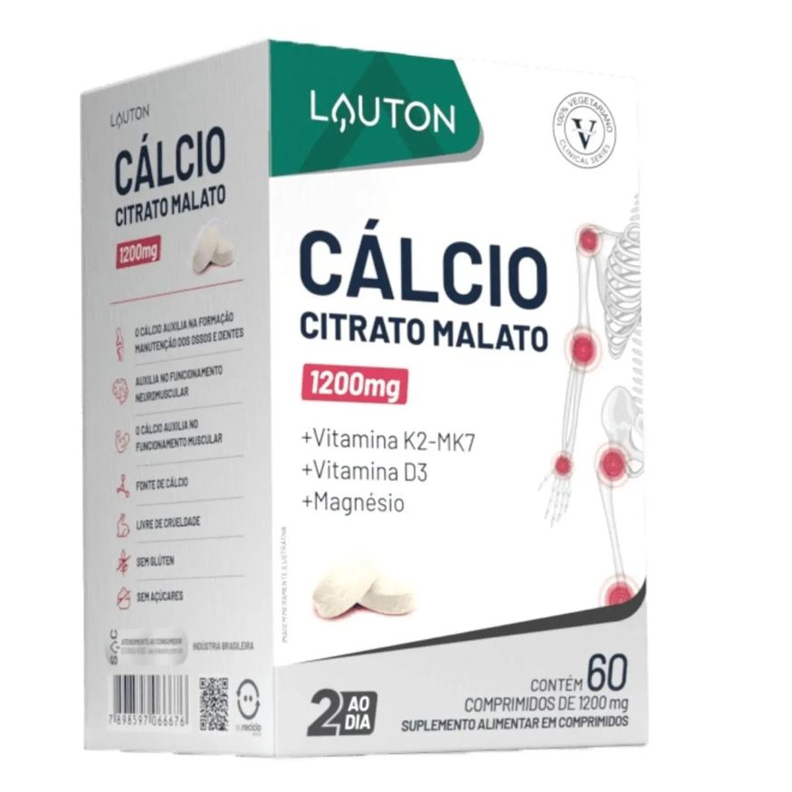 Lauton Cálcio Citrato Malato 60 comprimidos