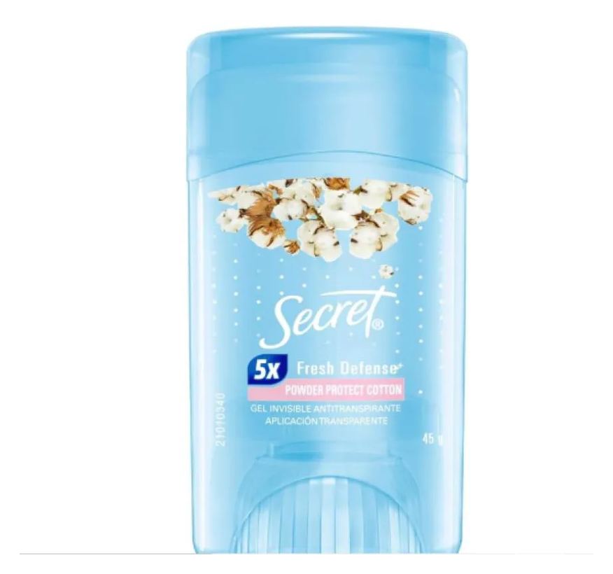 Secret Desodorante em Gel Proteção de Algodão 45g