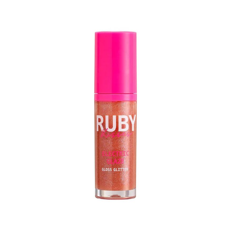 Ruby Kisses Gloss Glitter Electric Glaze - Marrom