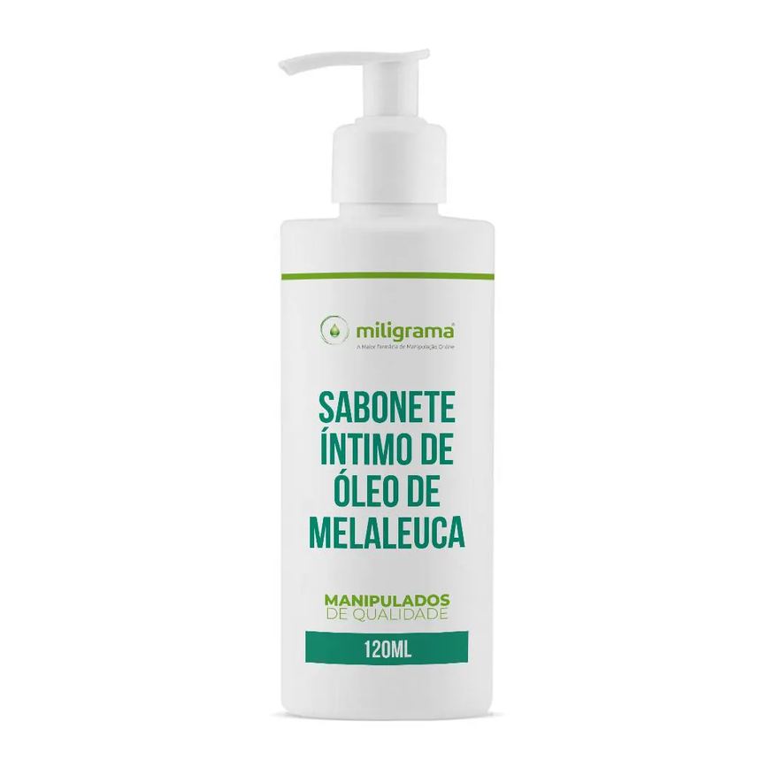 Miligrama Sabonete Íntimo de Óleo de Melaleuca 120ml