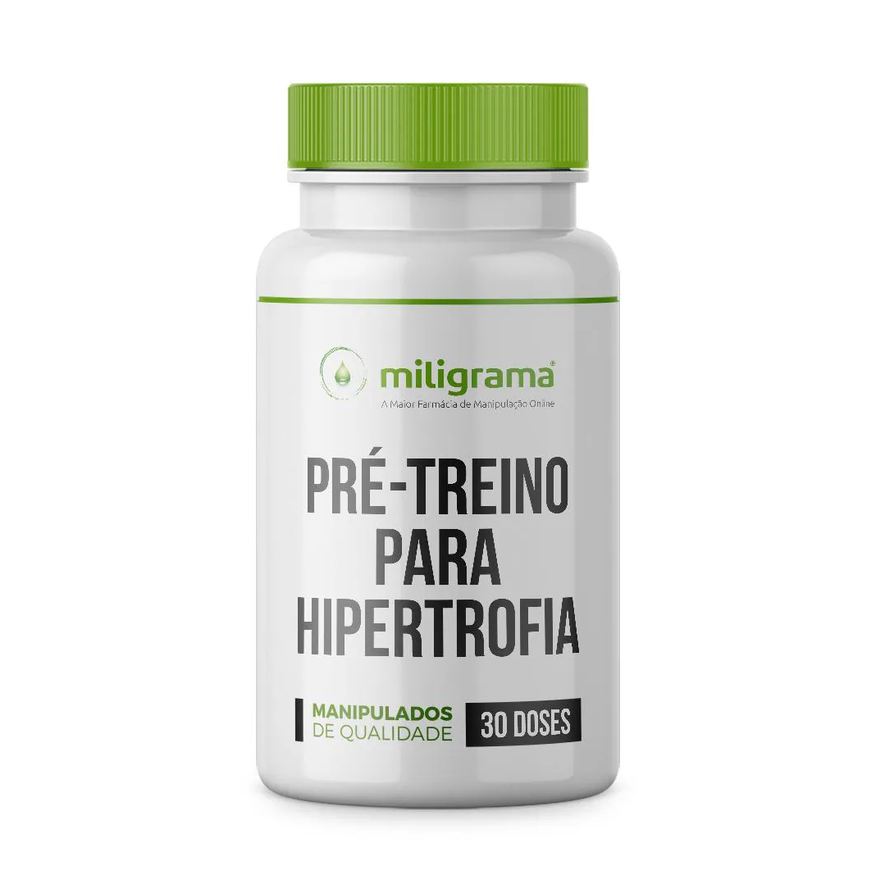 Miligrama Pré-treino para Hipertrofia 30 Doses