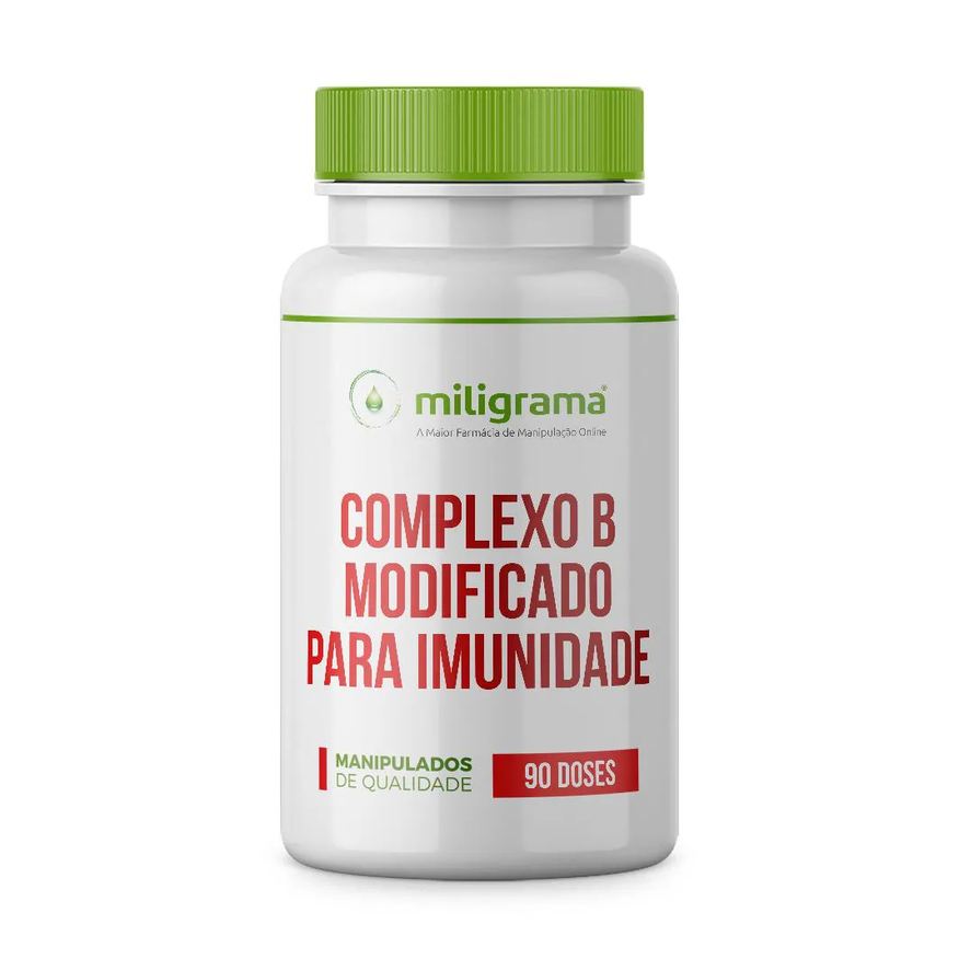 Miligrama Complexo B Modificado para Imunidade 90 Doses