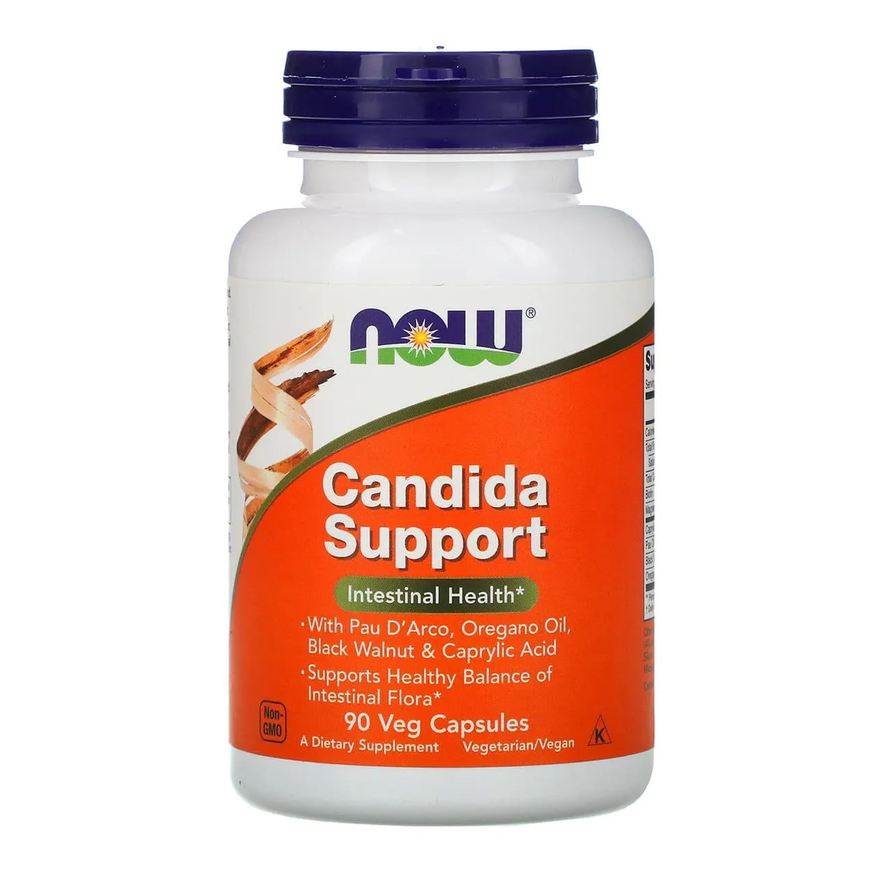 Now Foods Vitamina Candid@ 90 Capsulas Veganas - Suporte - Importada