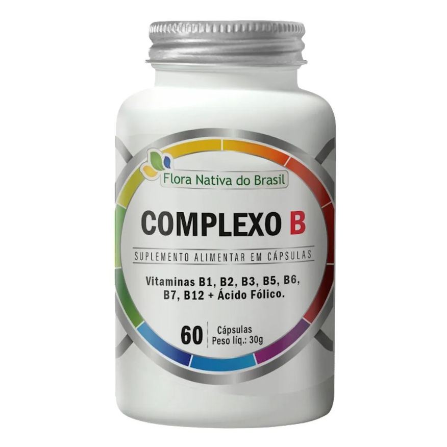 Flora Nativa Do Brasil B-complex (vitaminas do Complexo B) 60 cápsulas - Flora Nativa