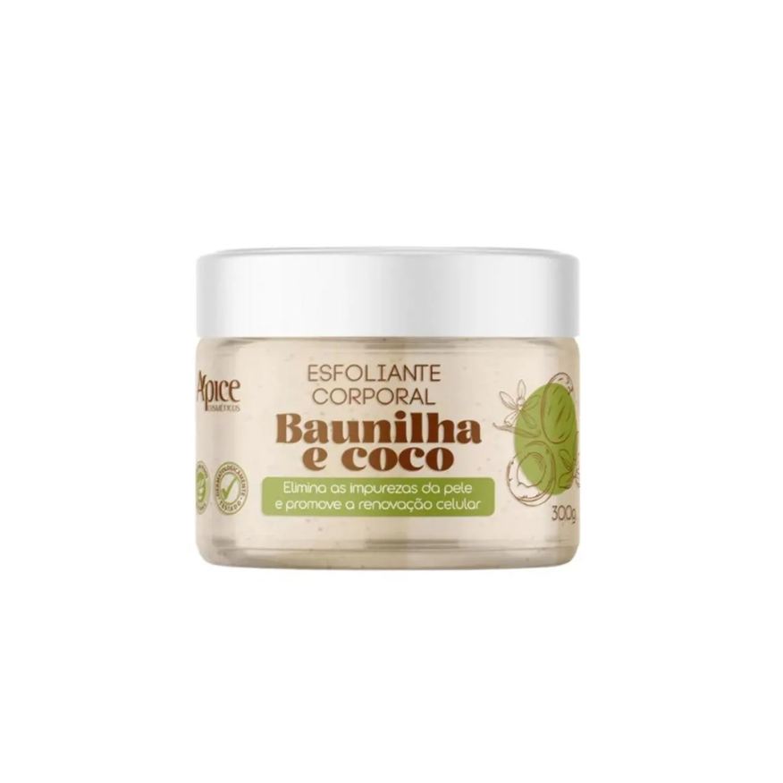 Apice Esfoliante Corporal Baunilha e Coco 300g