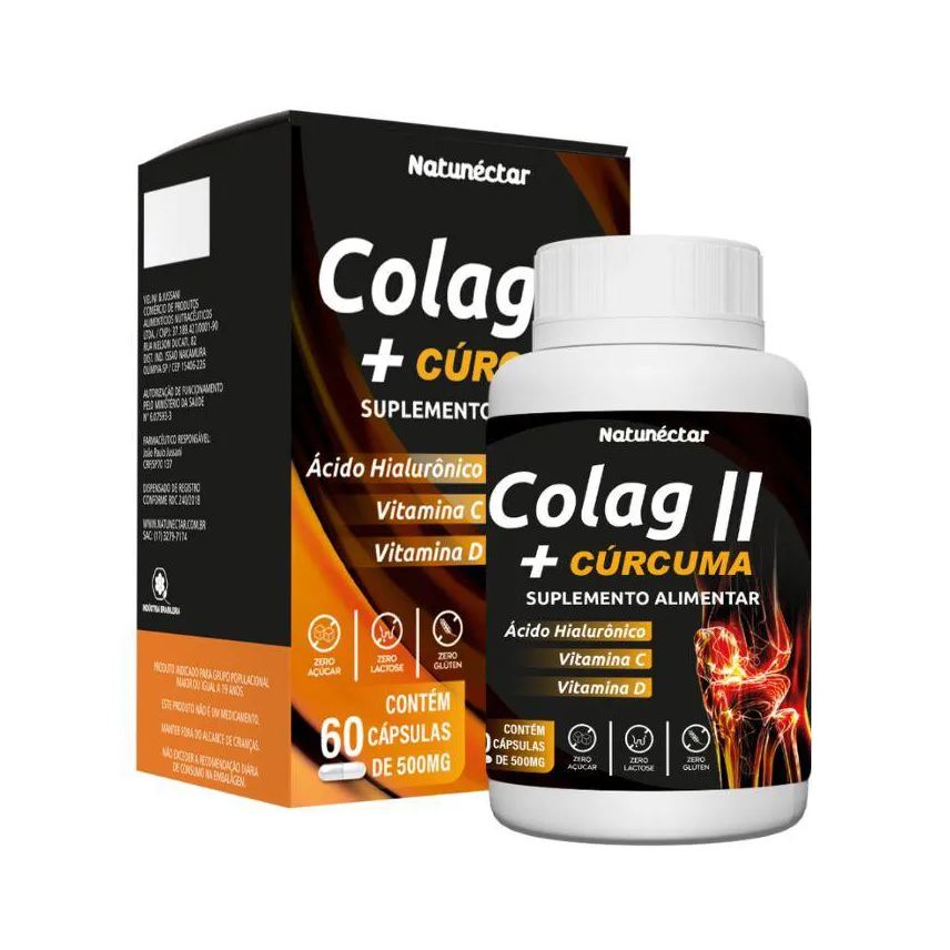 Natunéctar Colag Ii + Cúrcuma 500mg – 60 Cápsulas