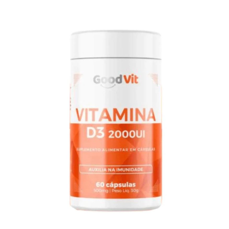 Good Vit Vitamina D 2000Ui C/60 cápsulas
