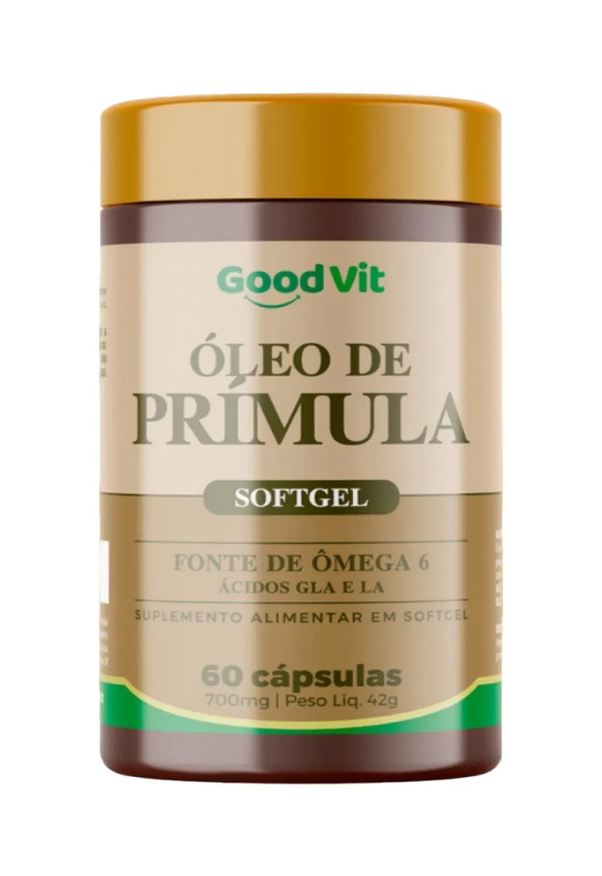 Good Vit Óleo de Prímula 700mg 60 Cápsulas Softgel