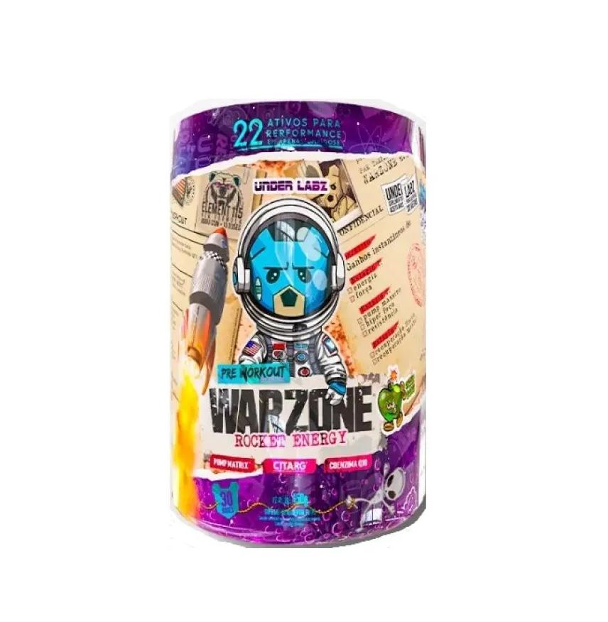 Under Labz Warzone Rocket Energy (450g) - Sabor: Green Bomb