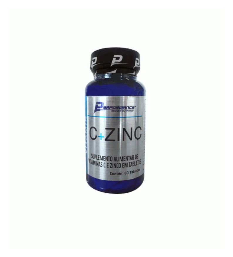 Performance Nutrition Vitamina C + Zinc 29mg (60 Tabs) - Padrão: Único