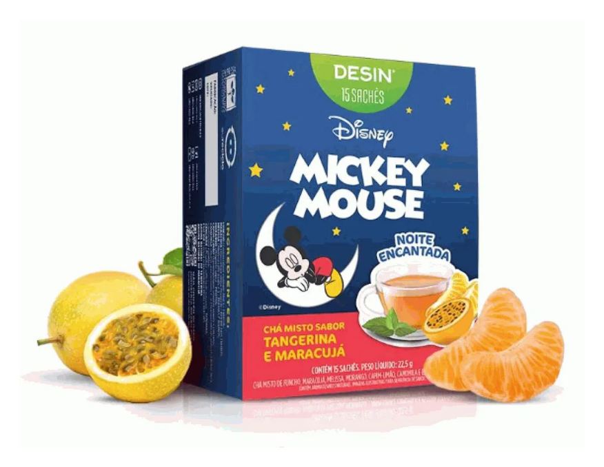 Super Nutrition Desinchá Disney (10 Sachês) - Sabor: Tangerina E Maracujá