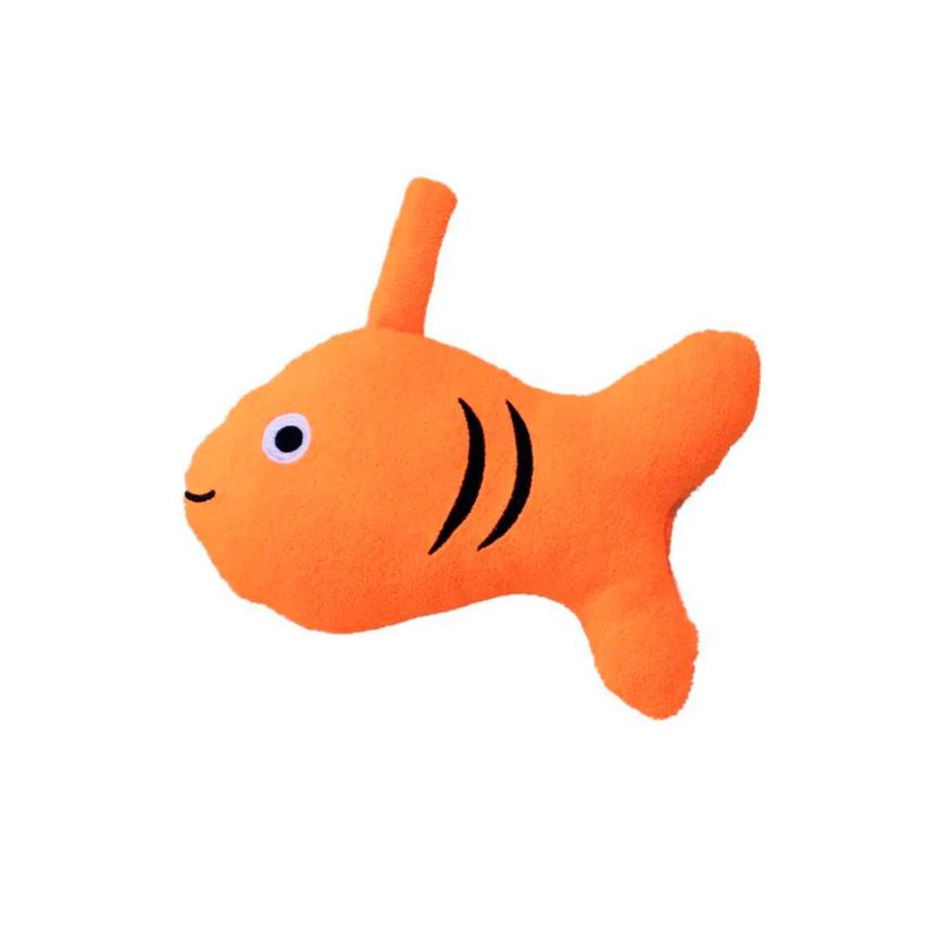 Organica Esponja de Banho Infantil Orgânica Bath Toys Peixe Laranja 1 unidade
