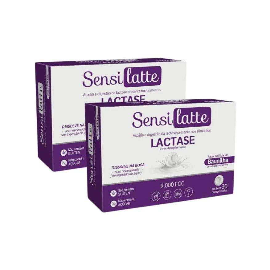 Prati Donaduzzi Kit 2 Sensilatte Lactase 9.000 Fcc - 30 cápsulas