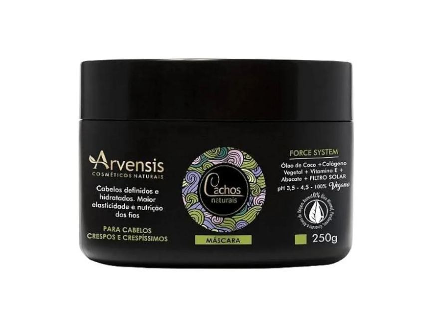 Arvensis Mascara Cachos Naturais 250g (crespos e Crespíssimos)