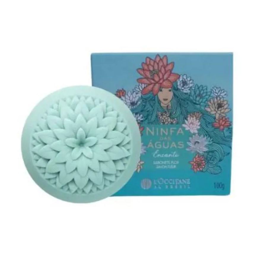 L'occitane Au Brésil Sabonete Flor Ninfa Das Águas Encanto 100g