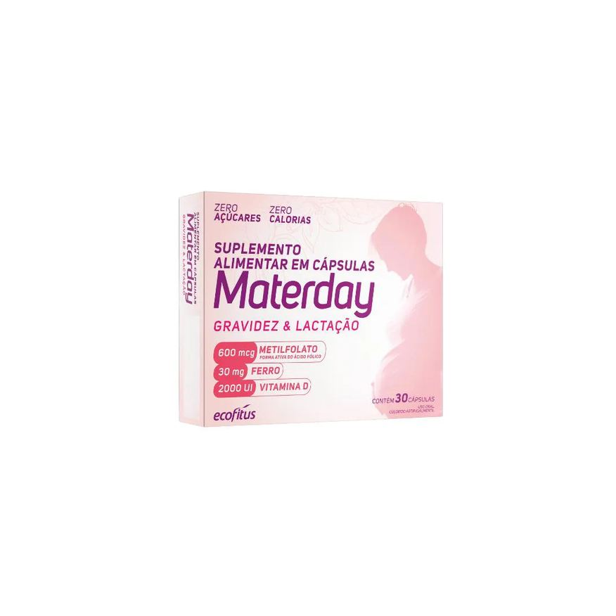 Ecofitus Suplemento Materday com 30 Comprimidos