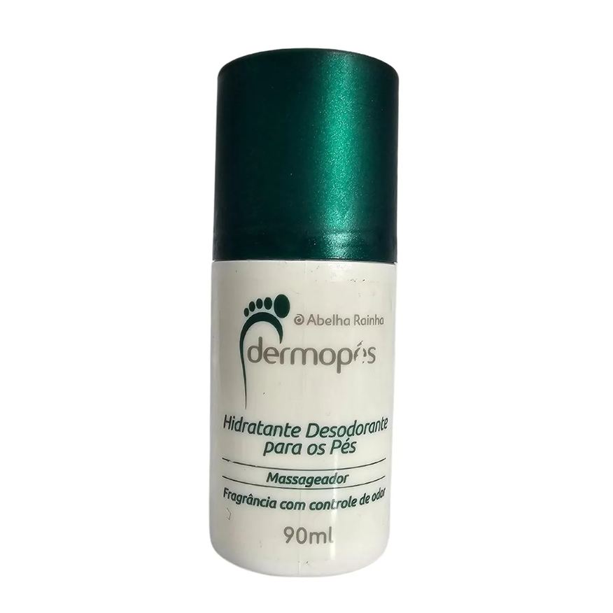 Abelha Rainha Hidratante Desodorante para os Pés Massageador 3 em 1 Dermopés 90ml
