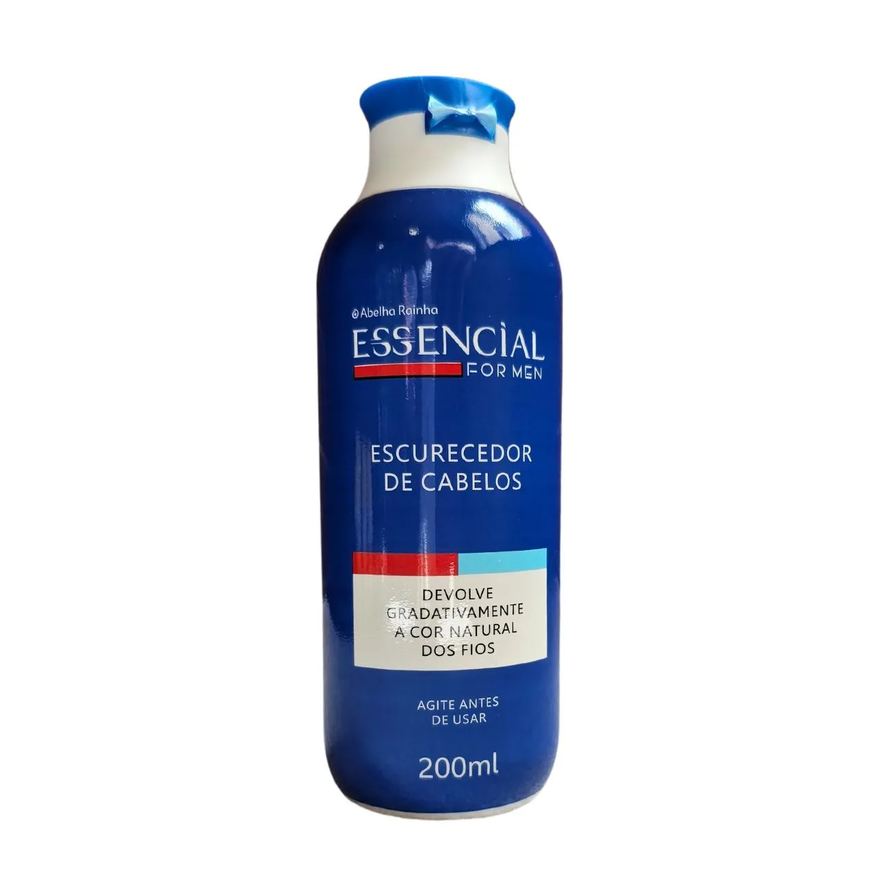 Abelha Rainha Escurecedor de Cabelos Essencial For Men / para Homem 200ml