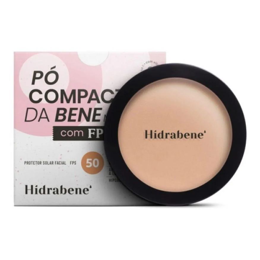 Hidrabene Pó Compacto da Bene Fps 50 Médio 10g