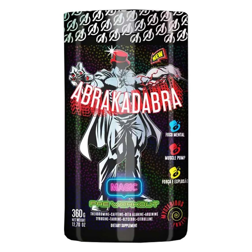 Maxeffect Abrakadabra Pre Treino Extremo 360g Frutas Misteriosas
