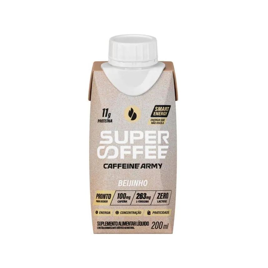 Caffeine Army Supercoffee Rtd Beijinho 200ml