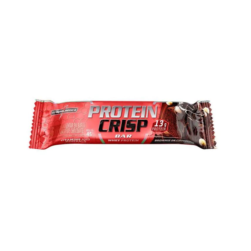 Integralmédica Protein Crisp Bar Brownie Chocolate Integralmedica 45g